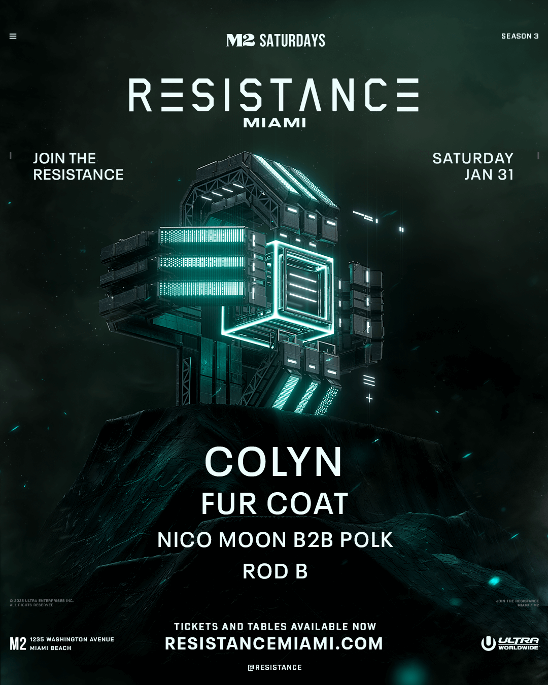 RESISTANCE Miami M2 Jan 31