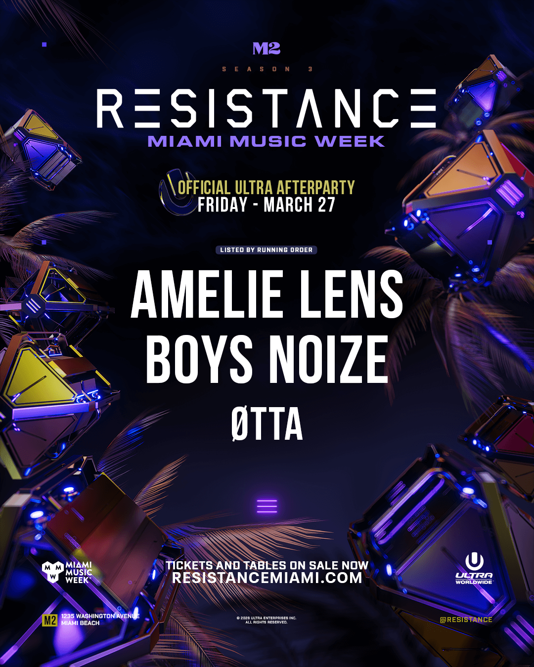 RESISTANCE MMW March 27 2026