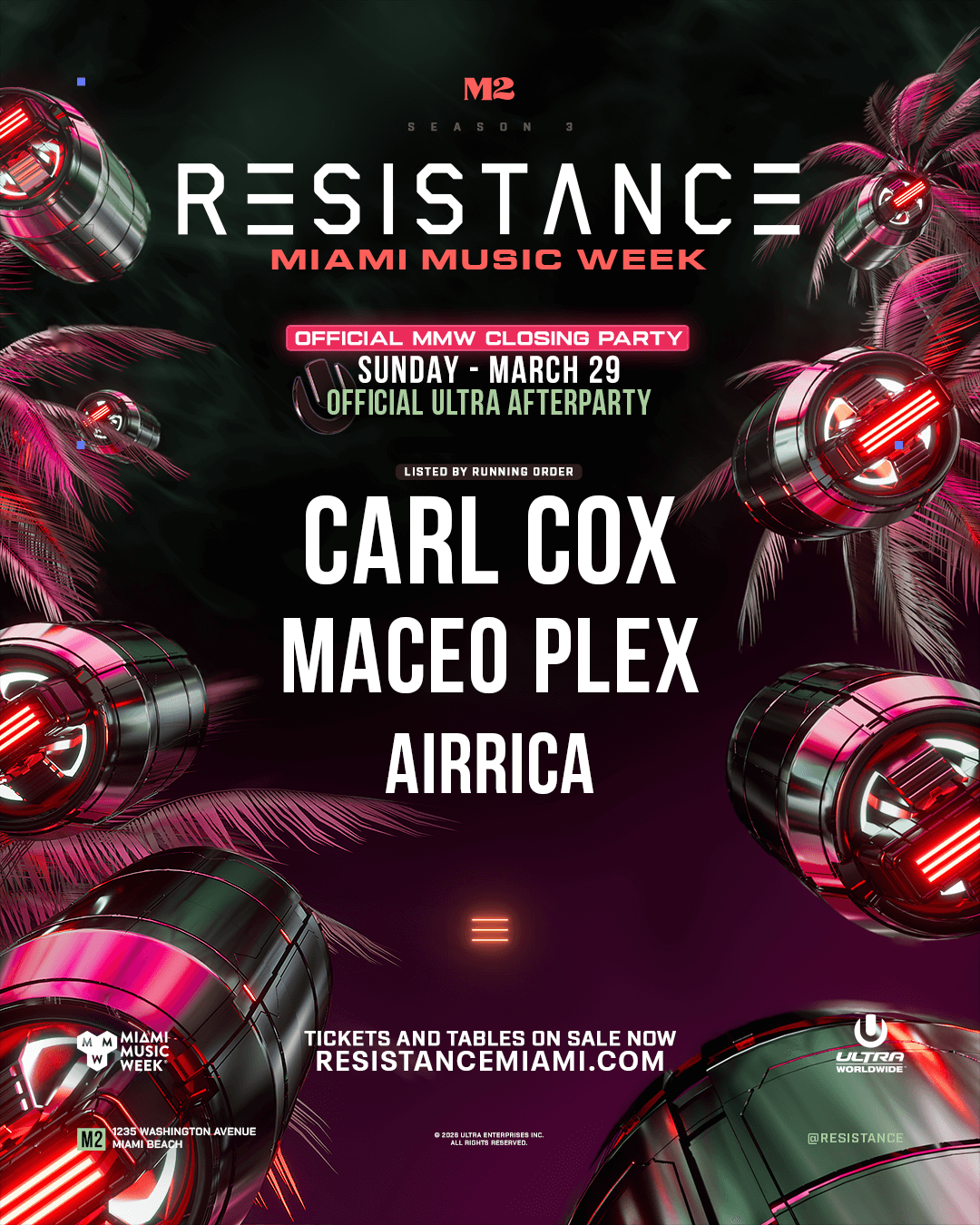 RESISTANCE MMW March 29 2026