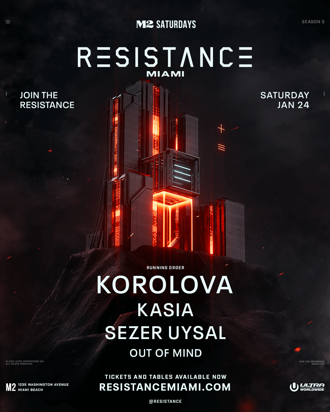 RESISTANCE Miami M2 Jan 24