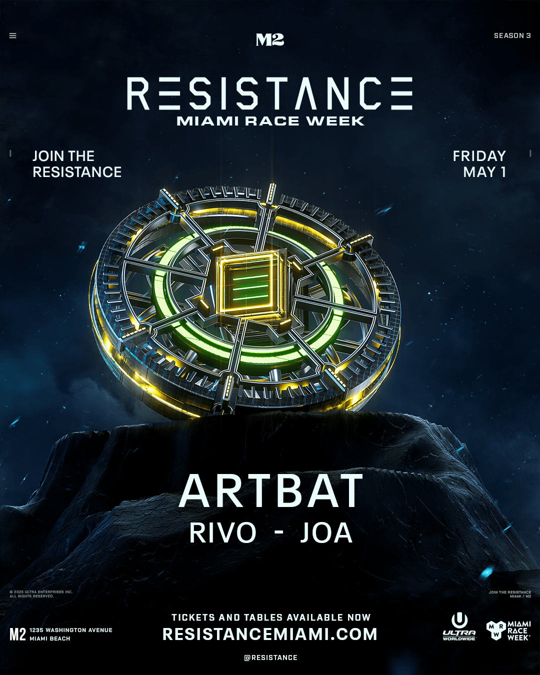 RESISTANCE Miami M2 May 1