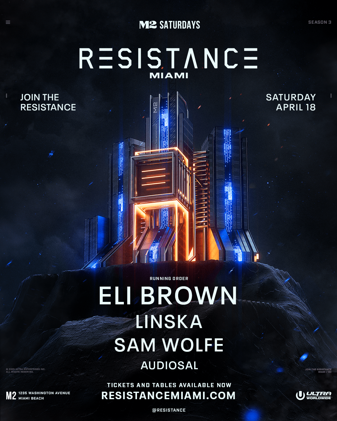 RESISTANCE Miami M2 April 18